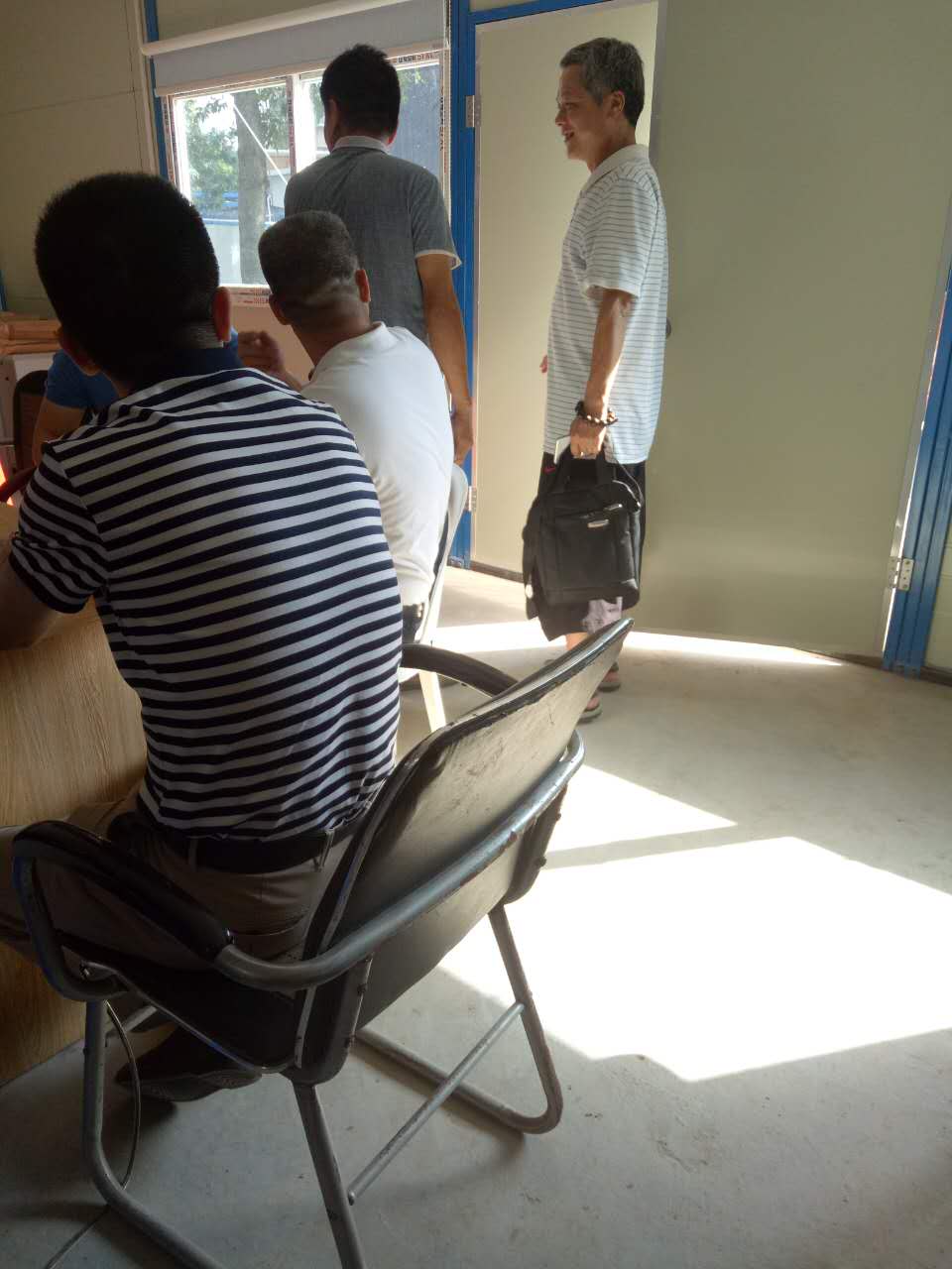 2017年6月12日福州市质量安全监督站对福建经济学校施埔校区综合实训楼建设项目检查指导