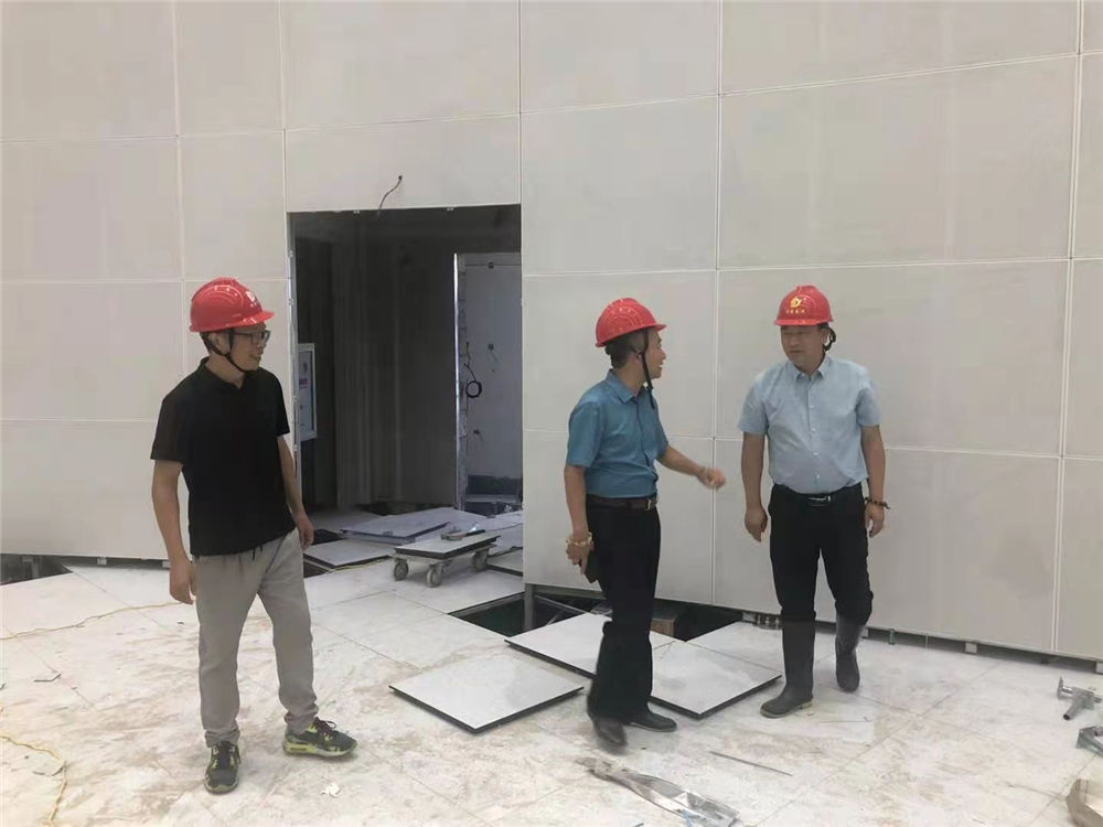 易顺公司董事长李易顺到浙江视察在建项目
