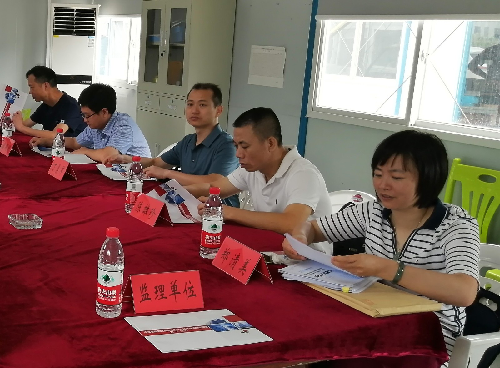 省保障农民工工资支付工作考核组深入松溪县熹茗白茶加工及产业技术基地建设项目(一期)开展2022年度保障农民工工资支付考核工作