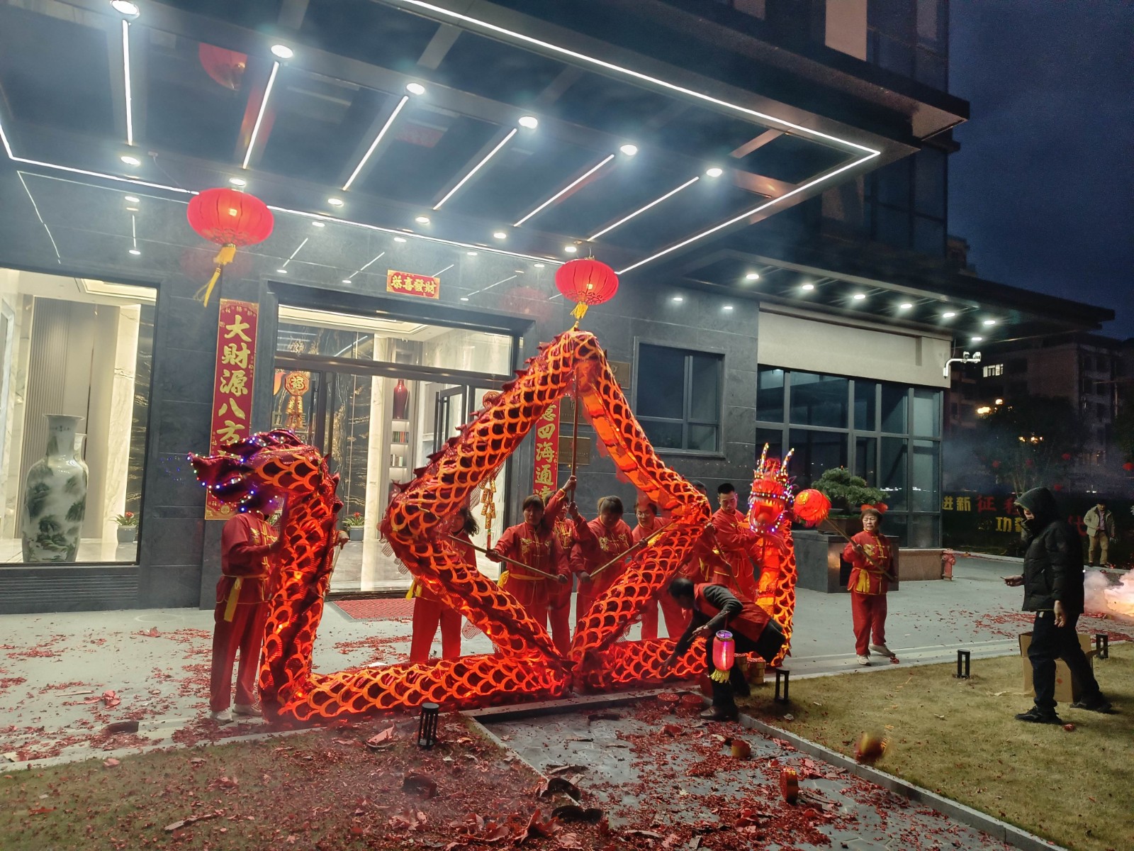 蛇舞新春,龙腾瑞气