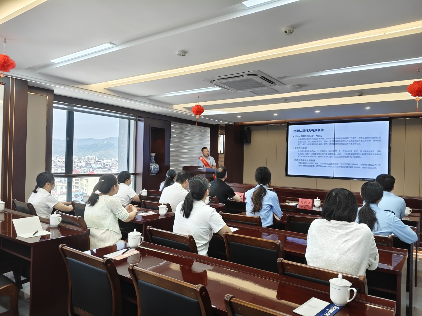 法治宣讲进企业 护航发展促合规