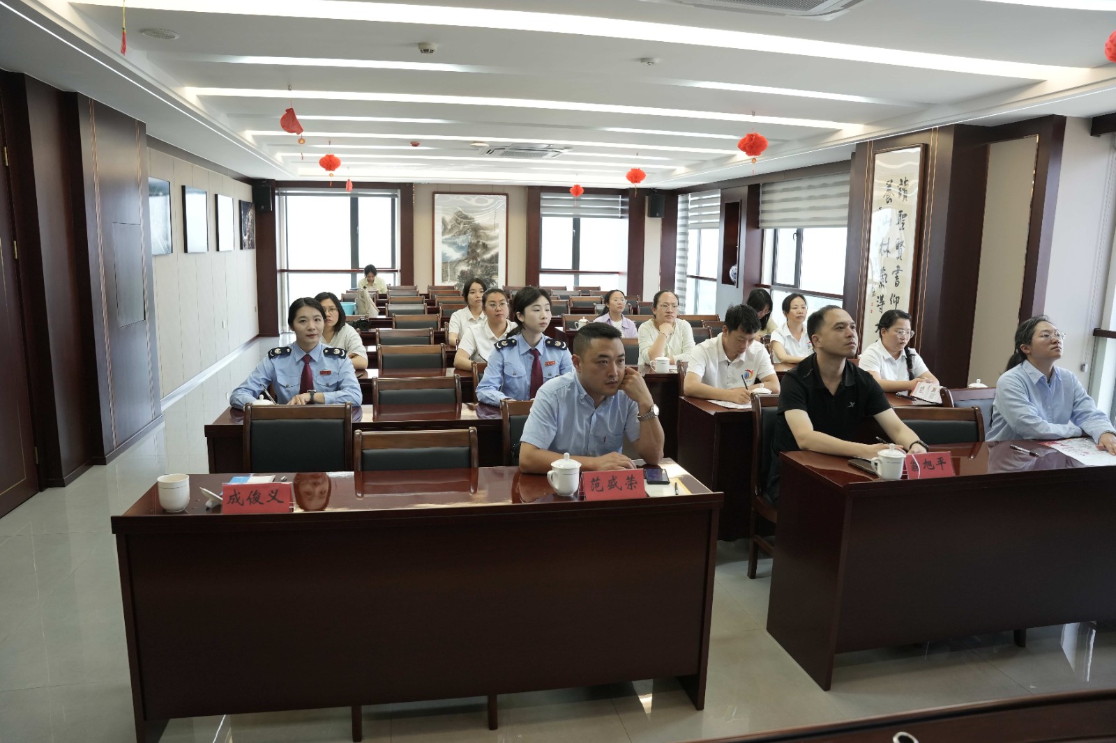 法治宣讲进企业 护航发展促合规